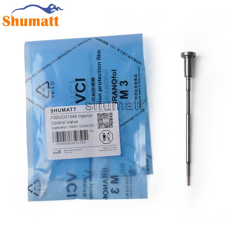 High Quality Common Rail Control Valve Set Assembly F00VC01349 for Injector 0445110249 0445110250
