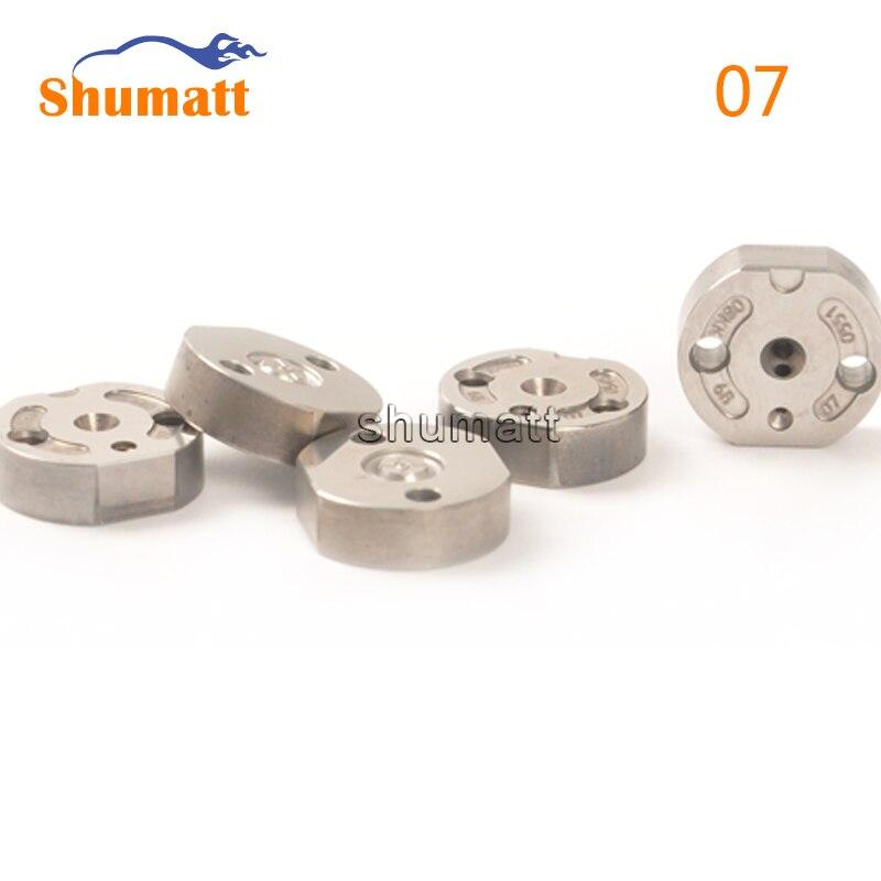 SHUMAT Control Valve 07# Flow Orifice Plate for CR Fuel Injector 23670-30300 23670-30080 23670-30050 095000-6510 095000-6511