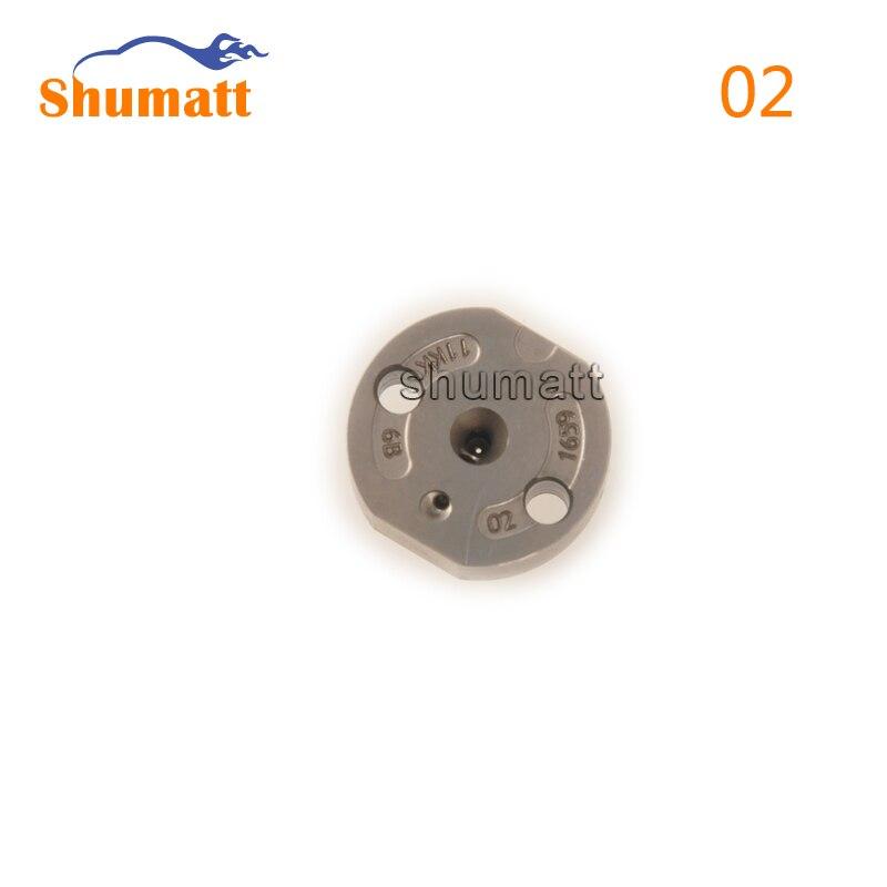 Common Rail CR fuel injector valve plate 02# for Diesel Injector