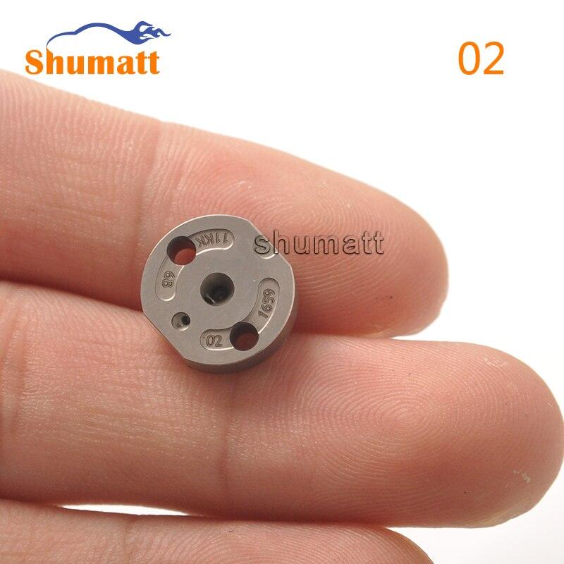 Common Rail CR fuel injector valve plate 02# for Diesel Injector