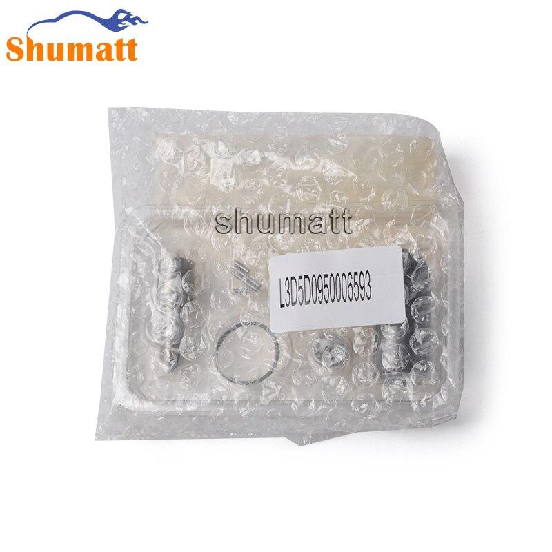 4pcs Good Quality Free Shipping Genuine New 095000-6593 Common Rail Brand Fuel injector Repair Kit for Diesel Engine
