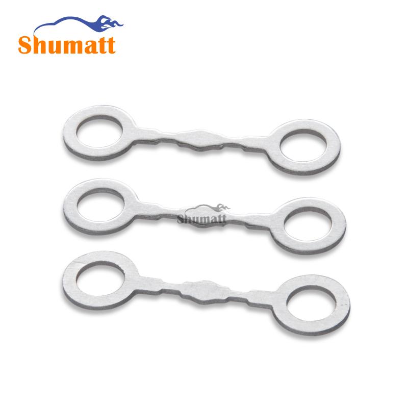 Common Rail Aluminum 8 mm Inner Diameter Double Hole Oil Return Pipe Gasket
