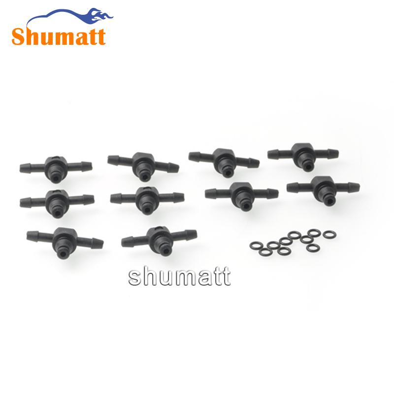 Common Rail CR 110 Series Injector Back Flow Plastic 3 pins Connector 10 pcs Each pack