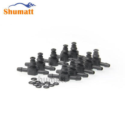 Common Rail CR 110 Series Injector Back Flow Plastic 3 pins Connector 10 pcs Each pack