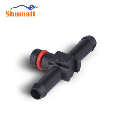 Common Rail Injector Return Oil Backflow Pipe Connector L T Type Plastic Tee Joint for dens0 Series Injector 10pcs/Bag