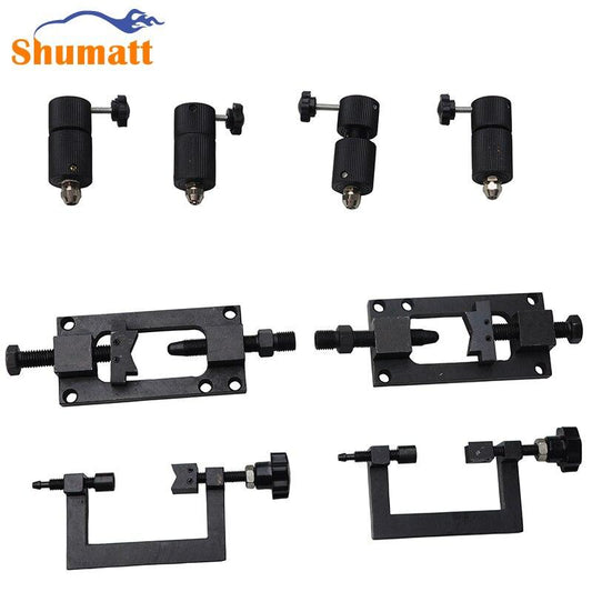 SHUMAT Universal Common Rail Built-in Injector Fixture instrument And Oil Collection Repair Kits Fuel Return Collector
